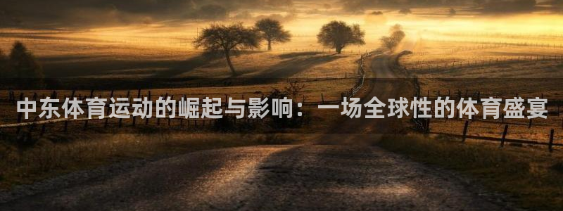 中东体育运动的崛起与影响：一场全球性的体育盛宴