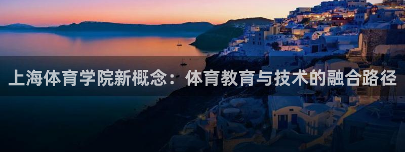 上海体育学院新概念：体育教育与技术的融合路径