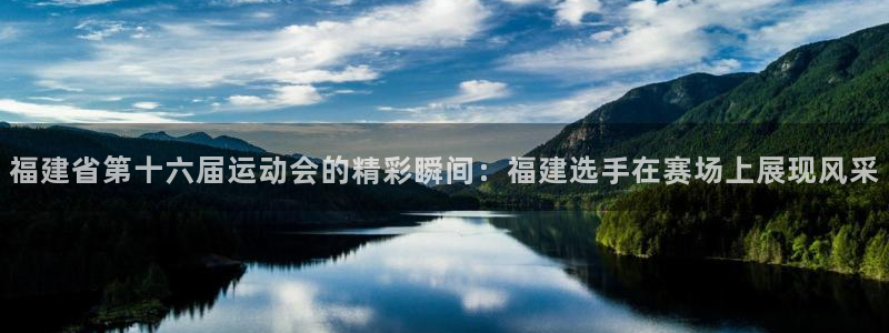 福建省第十六届运动会的精彩瞬间：福建选手在赛场上展现风采