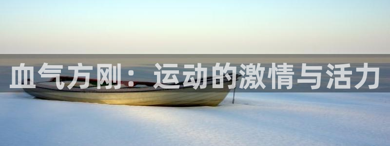 血气方刚：运动的激情与活力