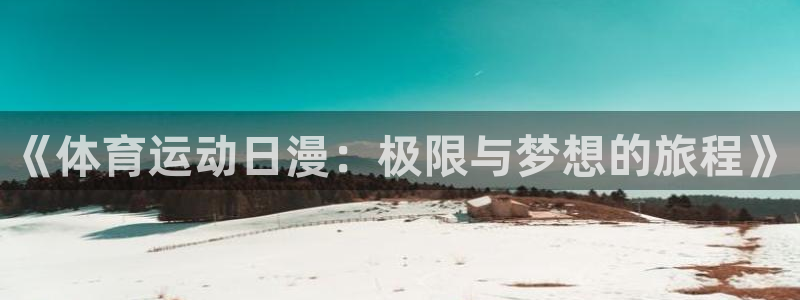 《体育运动日漫：极限与梦想的旅程》