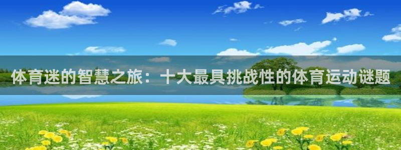 体育迷的智慧之旅：十大最具挑战性的体育运动谜题