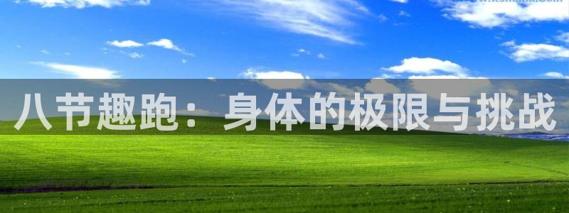 八节趣跑：身体的极限与挑战