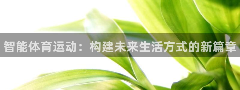 智能体育运动：构建未来生活方式的新篇章