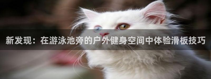 新发现：在游泳池旁的户外健身空间中体验滑板技巧